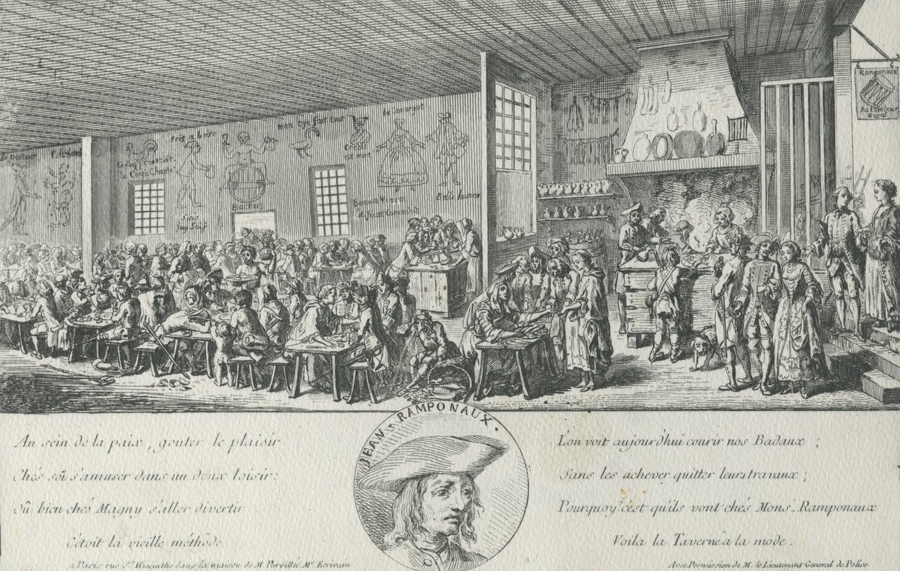 La Taberna de Jean Ramponneau de French School