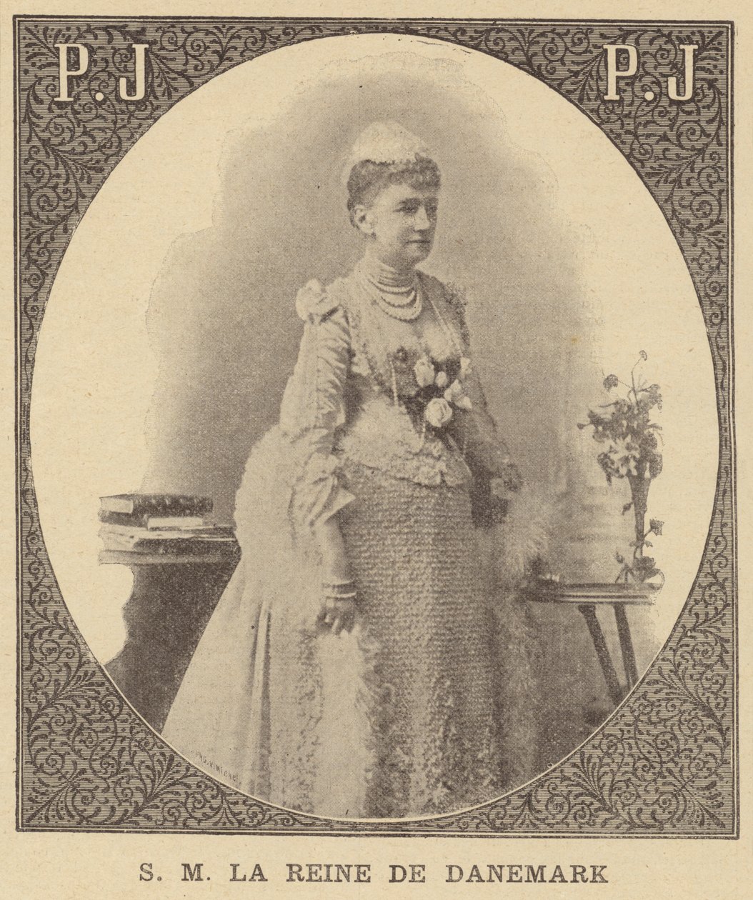 Luisa de Hesse-Kassel, Reina Consorte de Christian IX de Dinamarca de French School