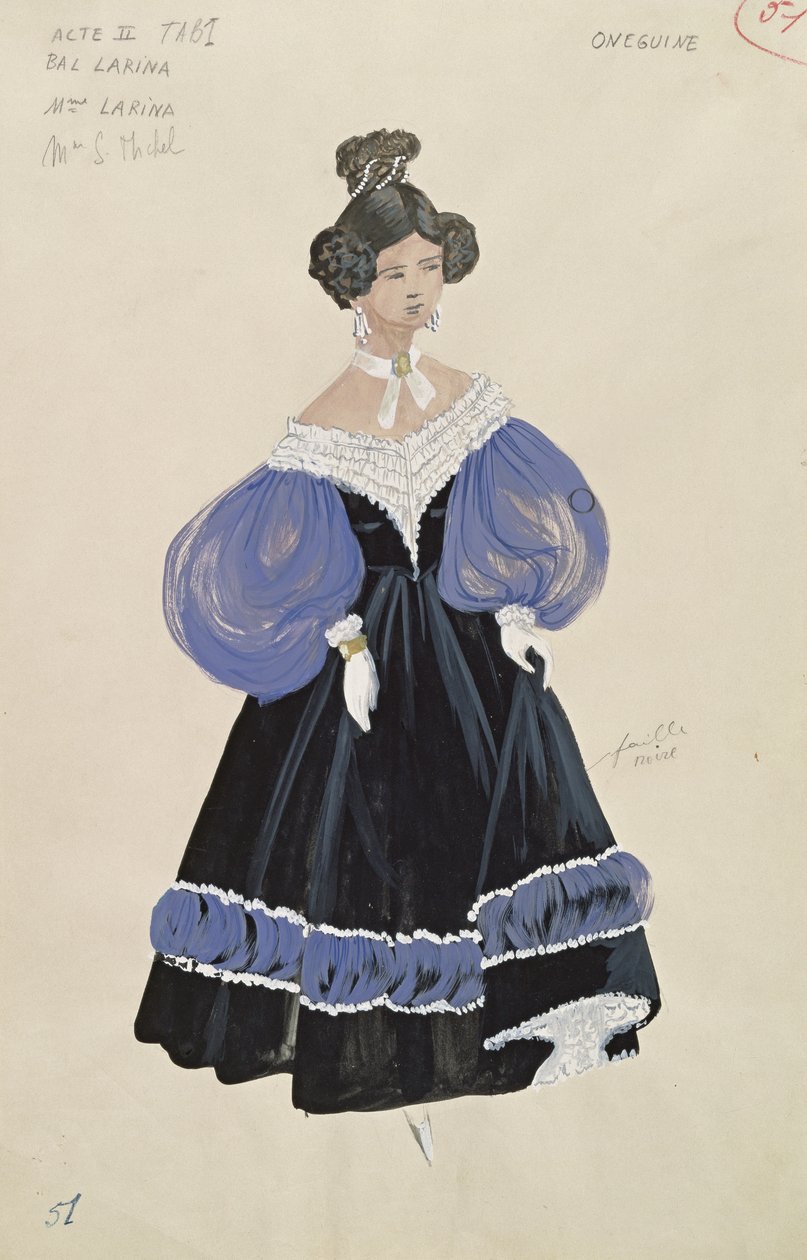 Mme. Larina, de la ópera 