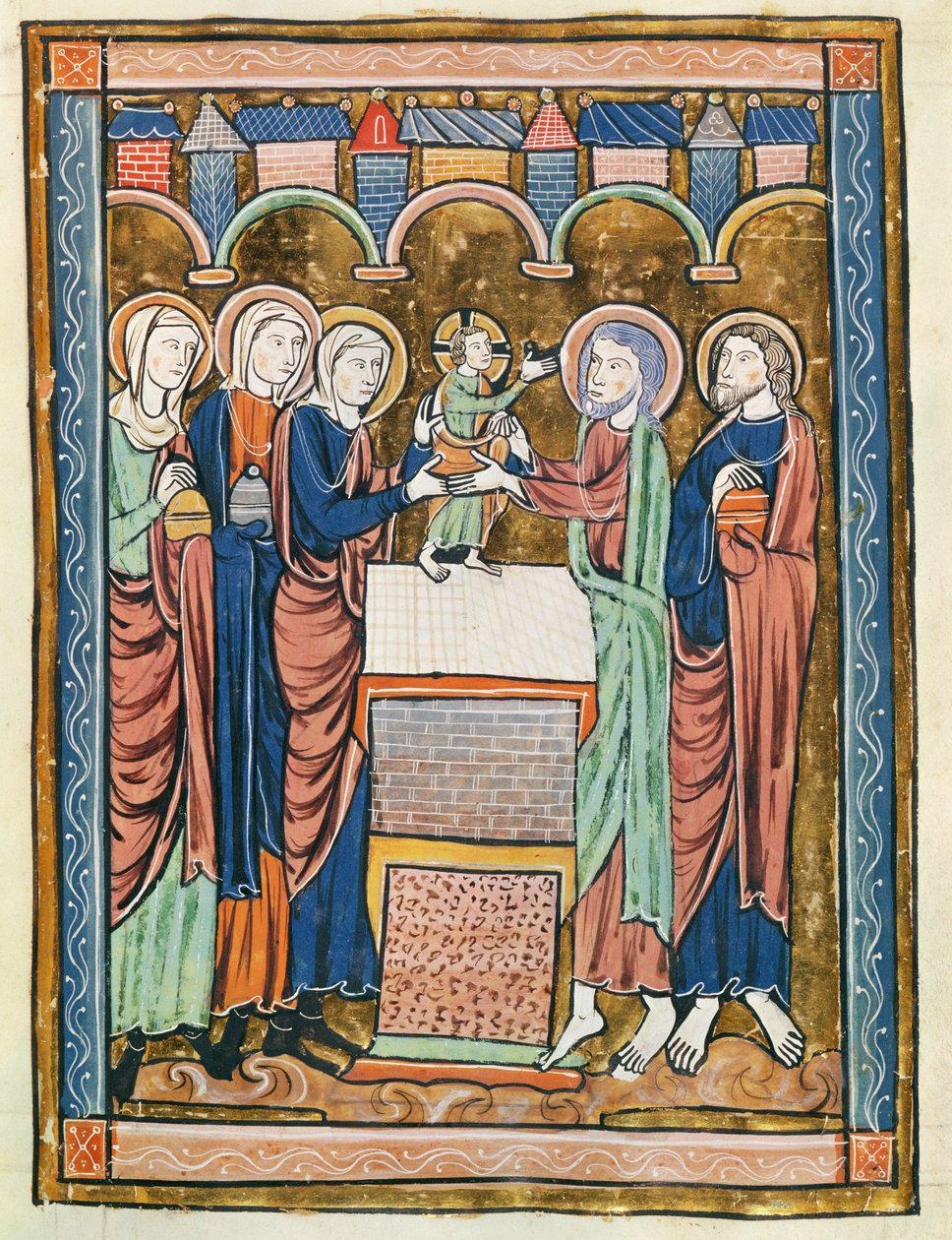 Ms 3016 fol.10 La Circuncisión, de 