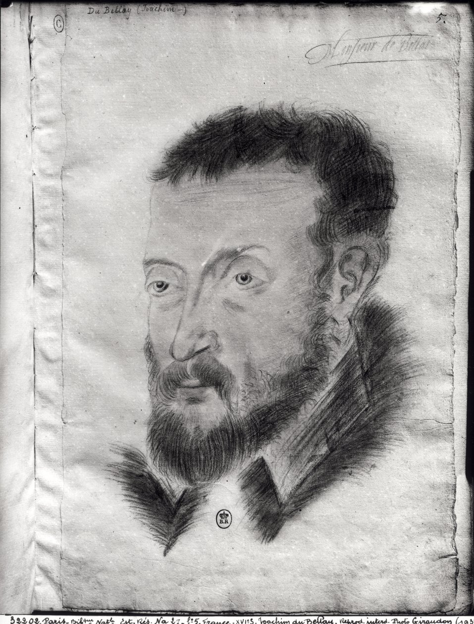 NA fol.5 Joachim du Bellay (1522-60) de French School