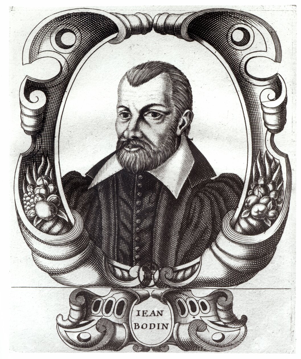 Retrato de Jean Bodin (1530-96) de French School