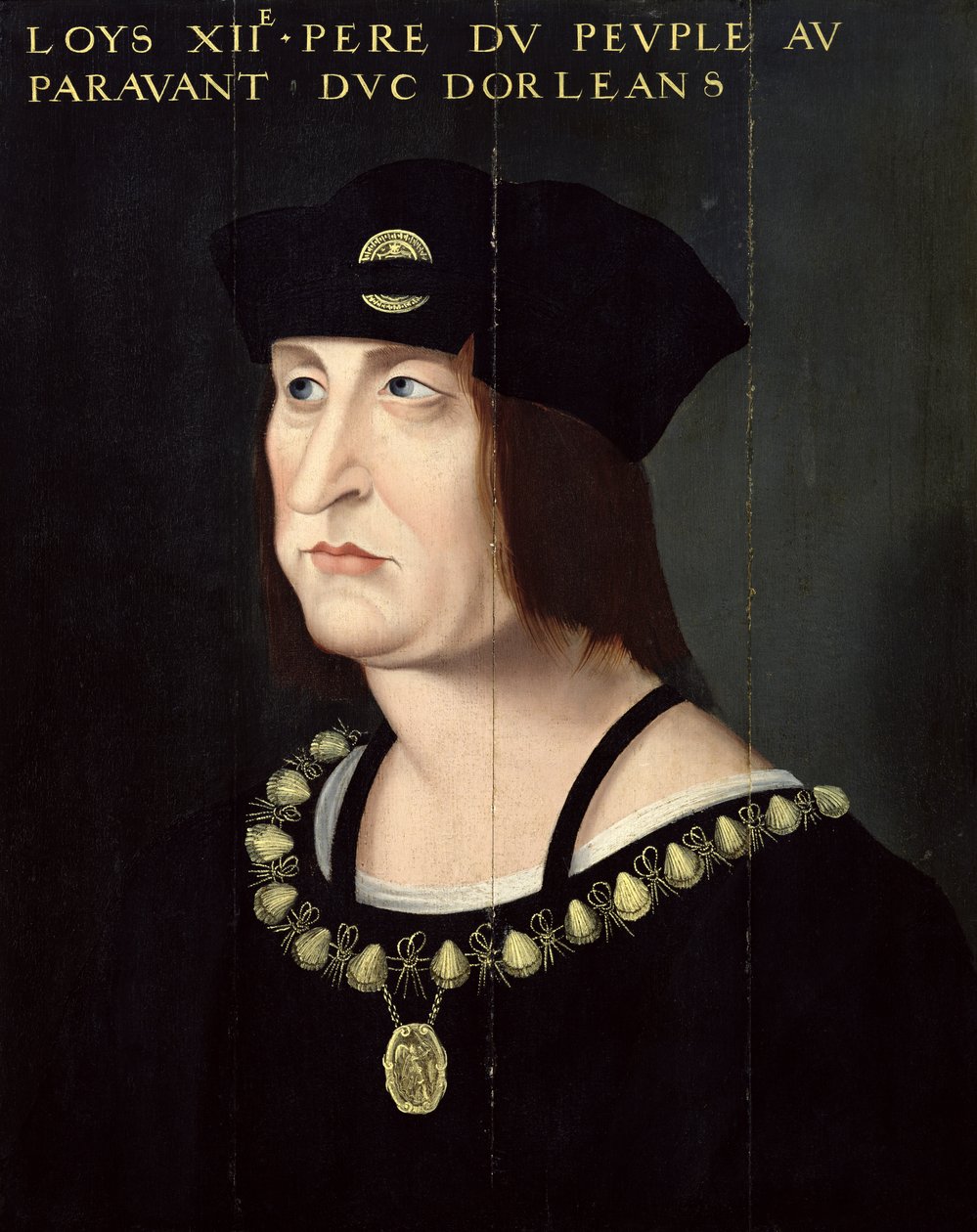 Retrato de Luis XII (1462-1515) Rey de Francia de French School