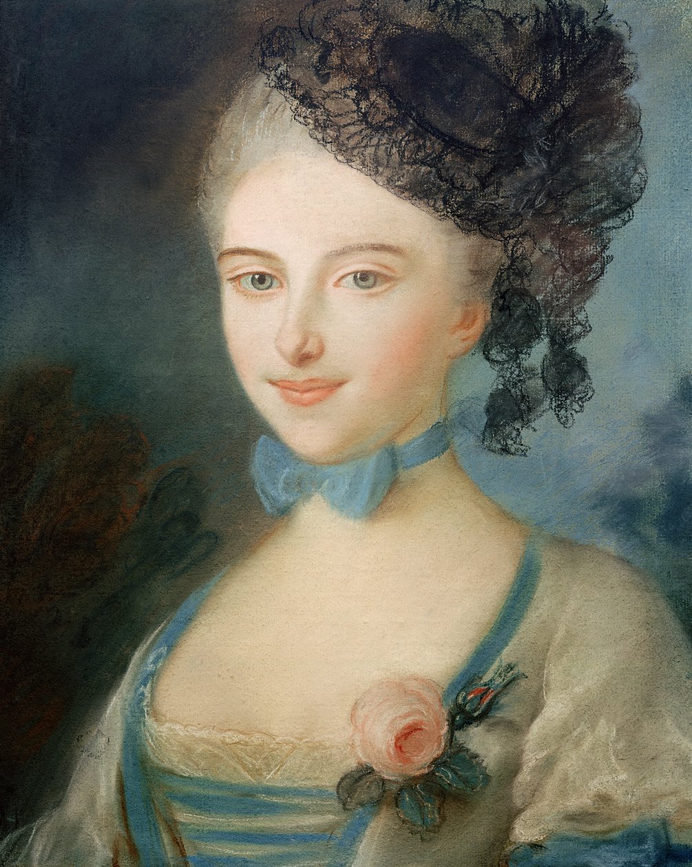 Retrato de Madame Balzac, c.1798 de French School