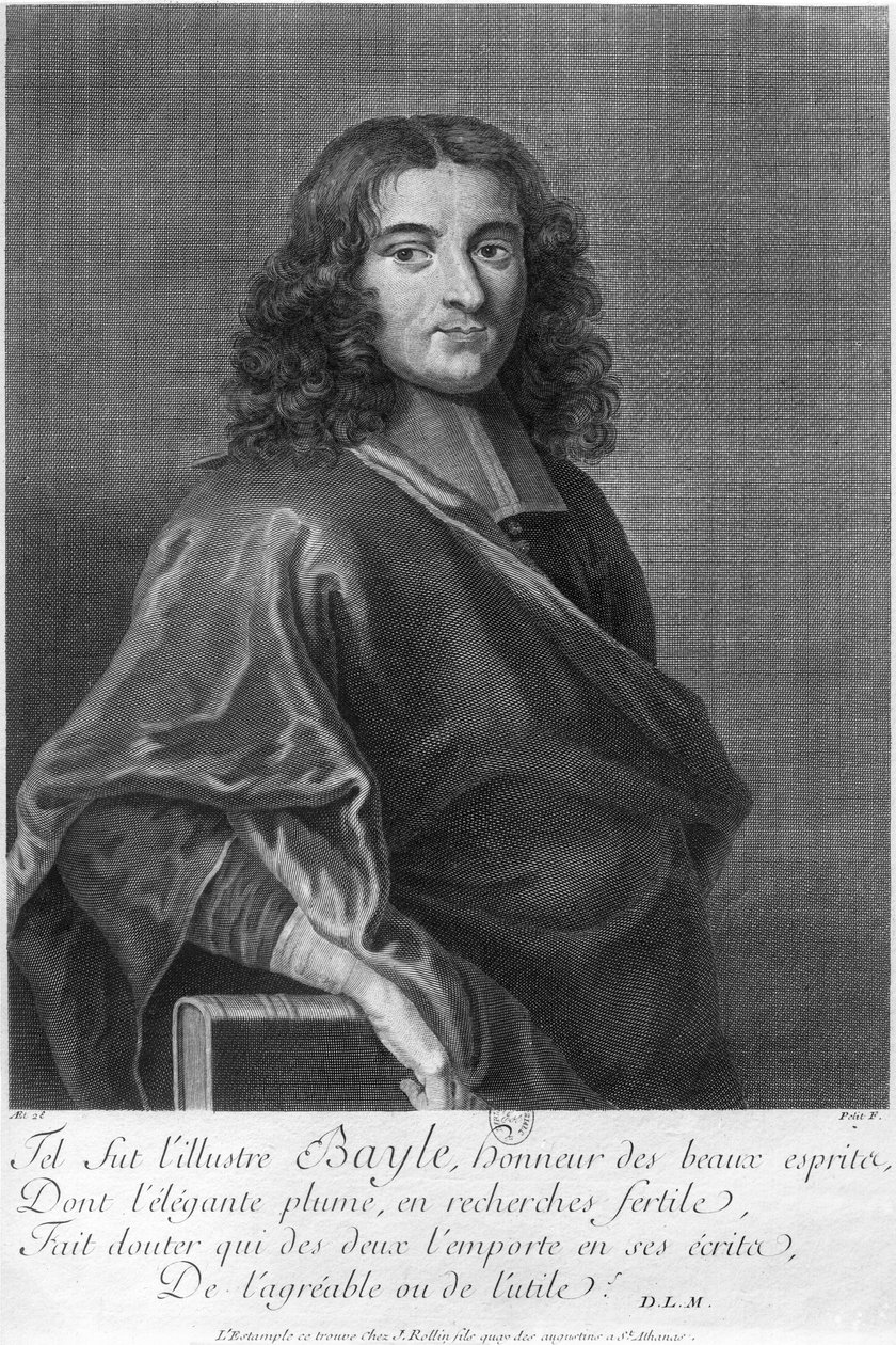 Retrato de Pierre Bayle (1647-1706) de French School