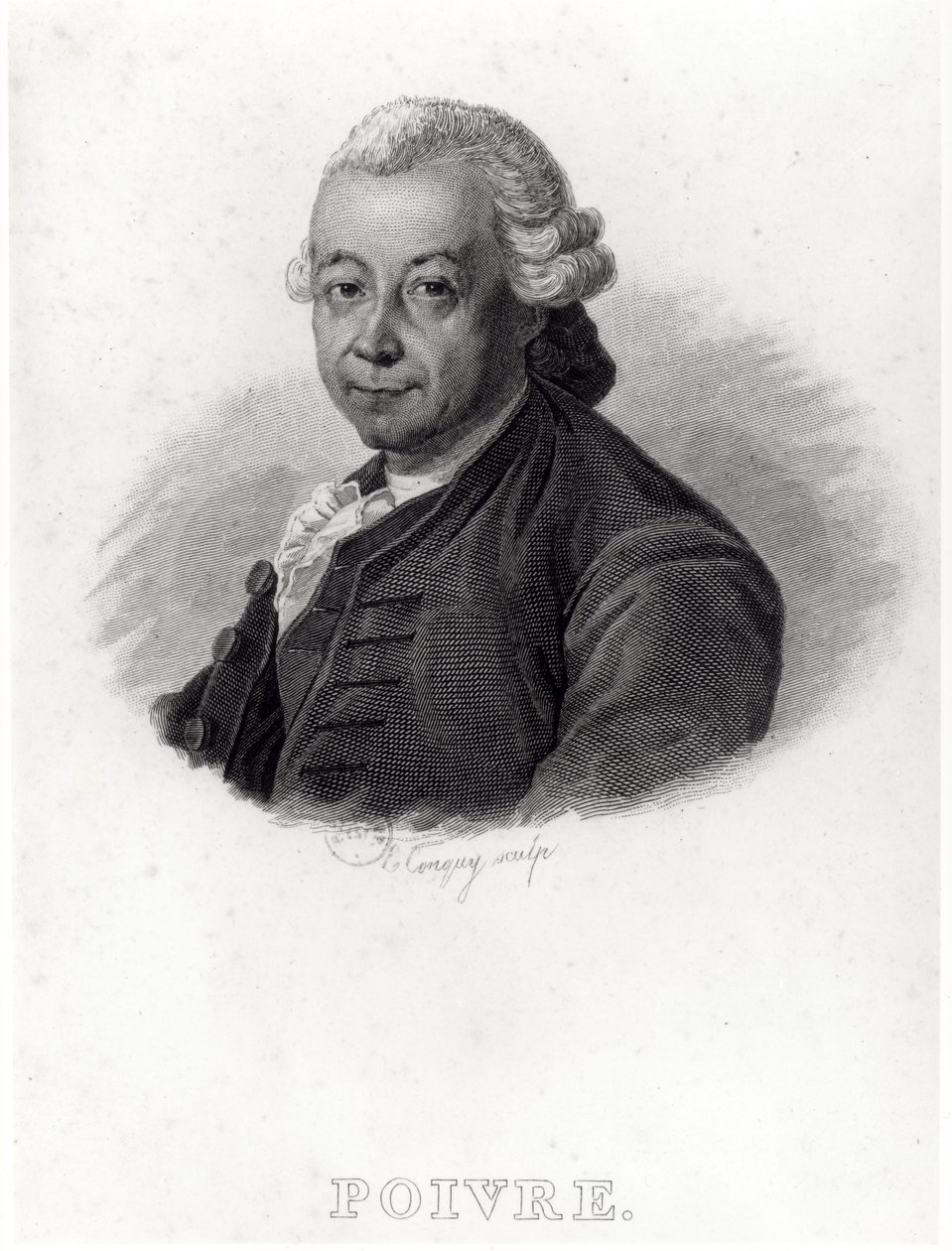 Retrato de Pierre Poivre (1719-86) de French School