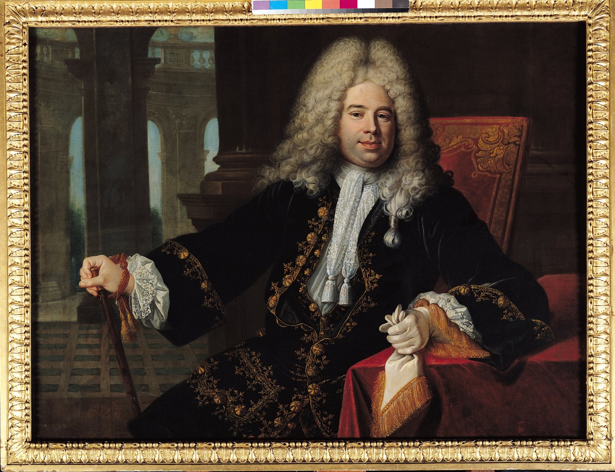 Retrato de un caballero, c.1715-25 de French School