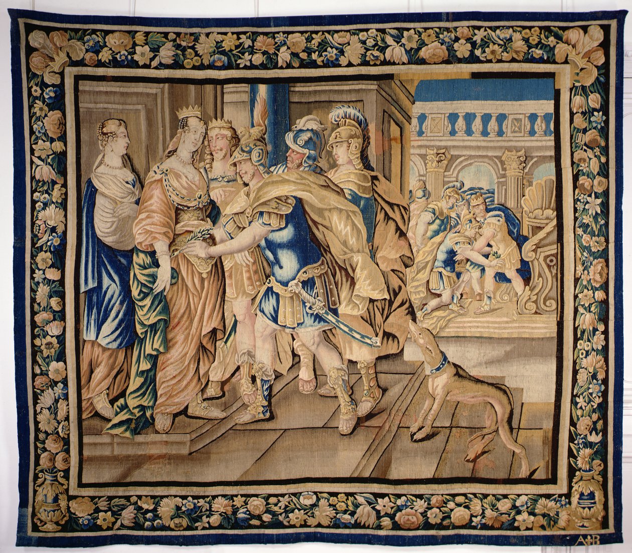 Escena de la antigüedad, Aubusson de French School