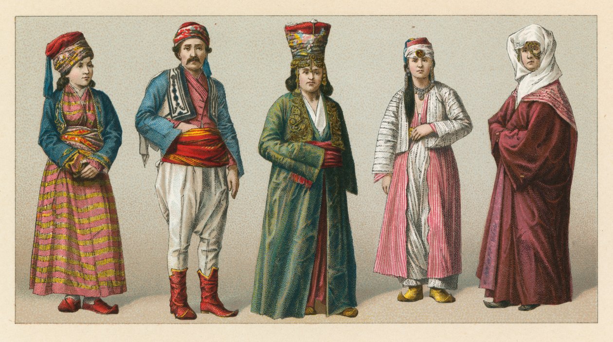 Traje de Turquía de French School