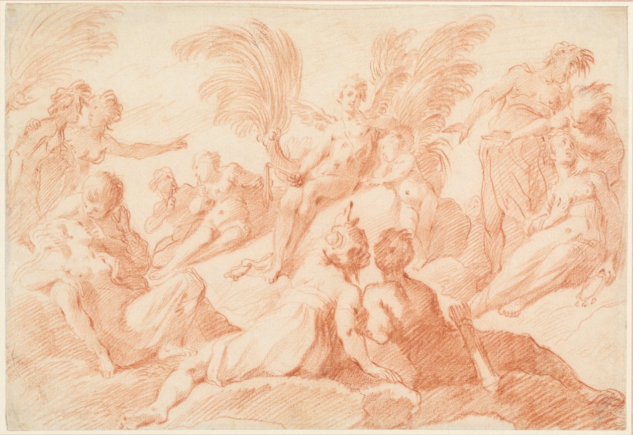 Harpócrates de French 17th Century