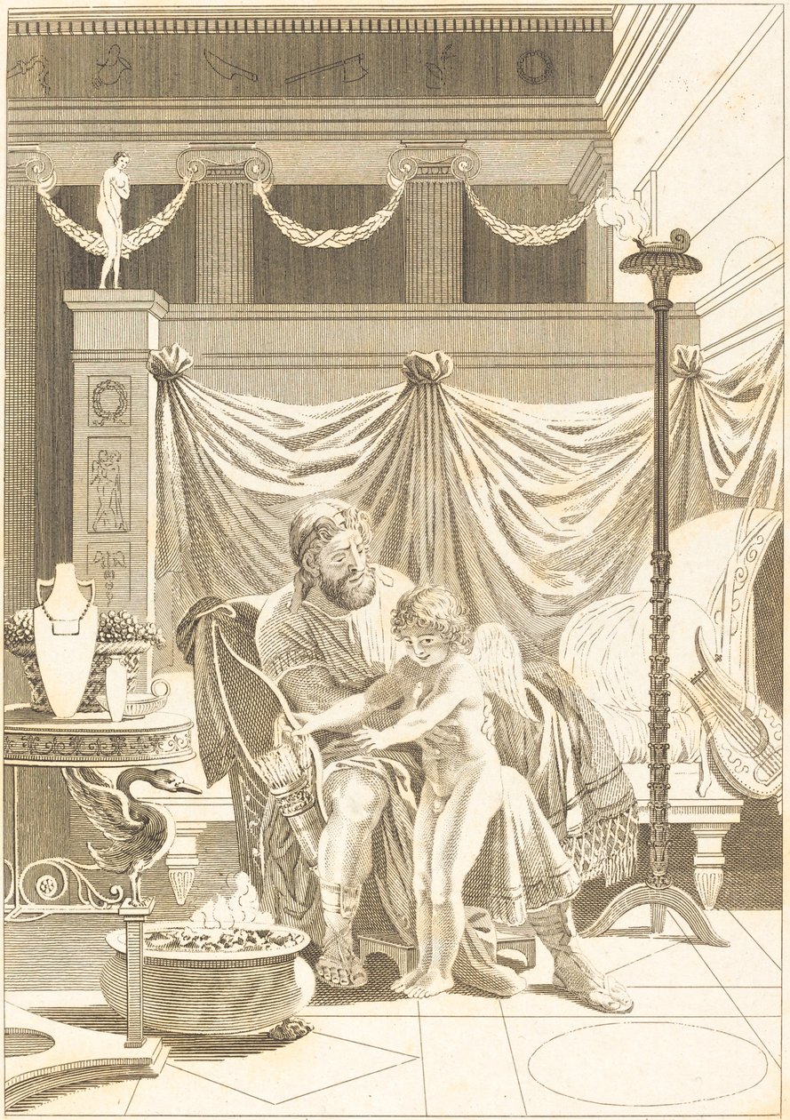 Otra imitación: El amor mojado de French 18th Century