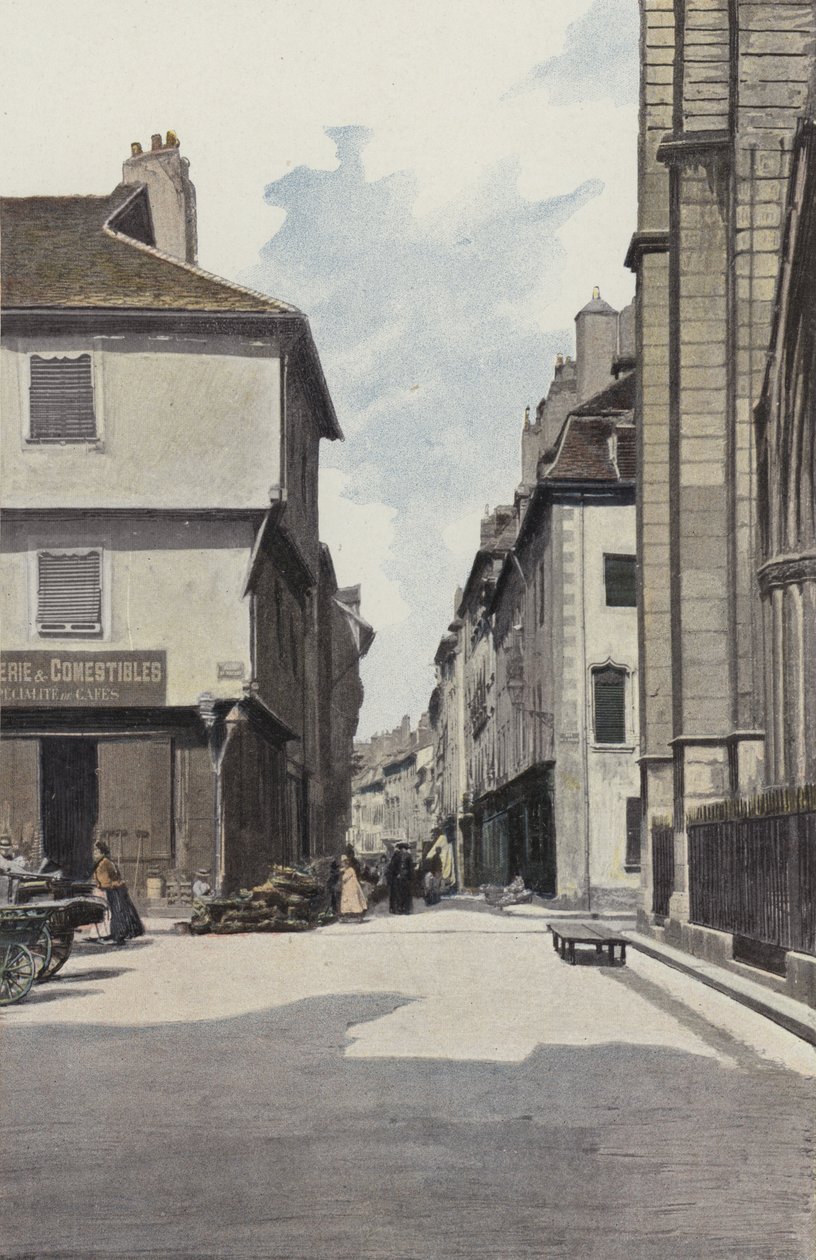 Chalon-sur-Saône, Calle de los Herreros de French Photographer