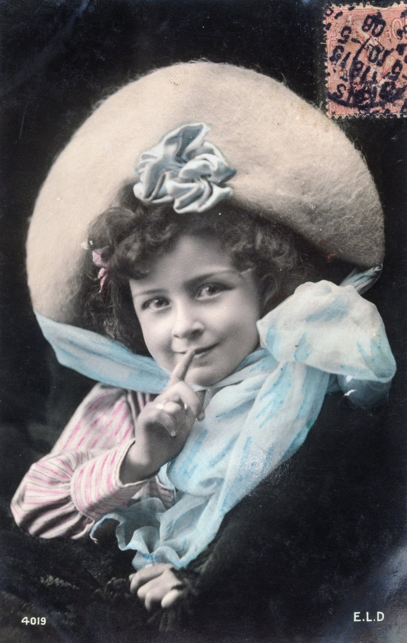 Postal francesa fechada hacia de French Photographer