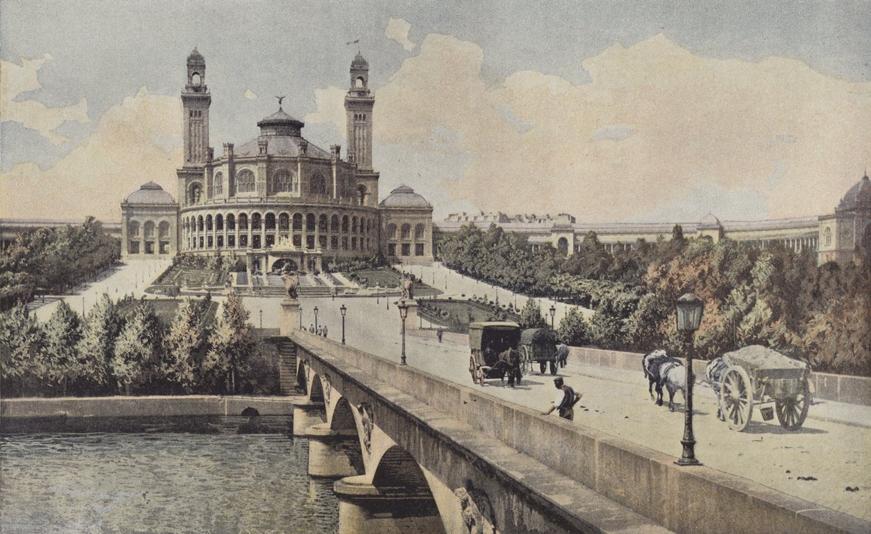 París, Vista del Palacio del Trocadero de French Photographer