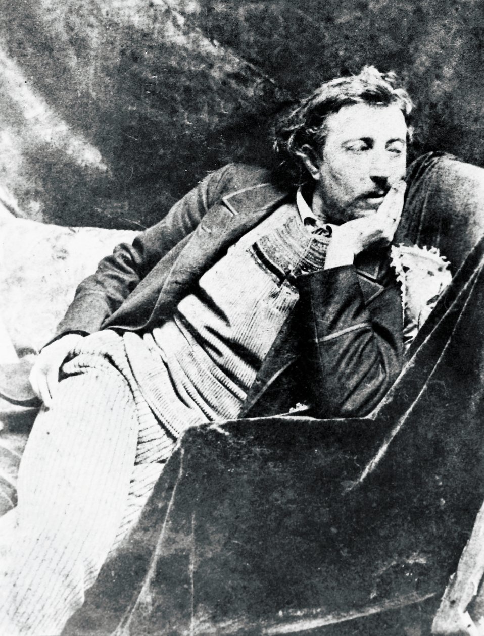 Paul Gauguin con un chaleco bretón de French Photographer