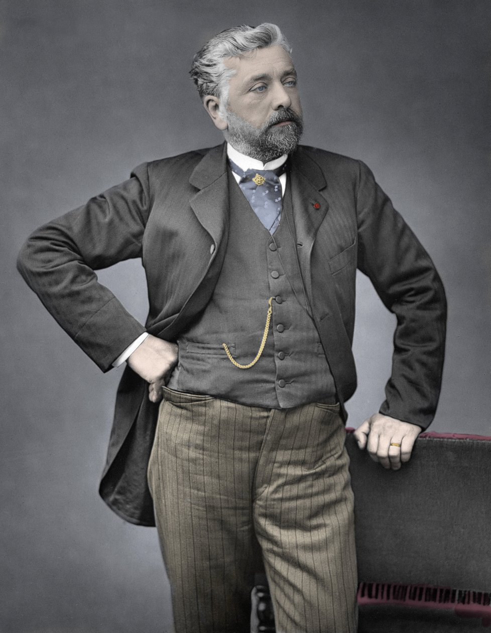 Retrato de Gustave Eiffel de French Photographer