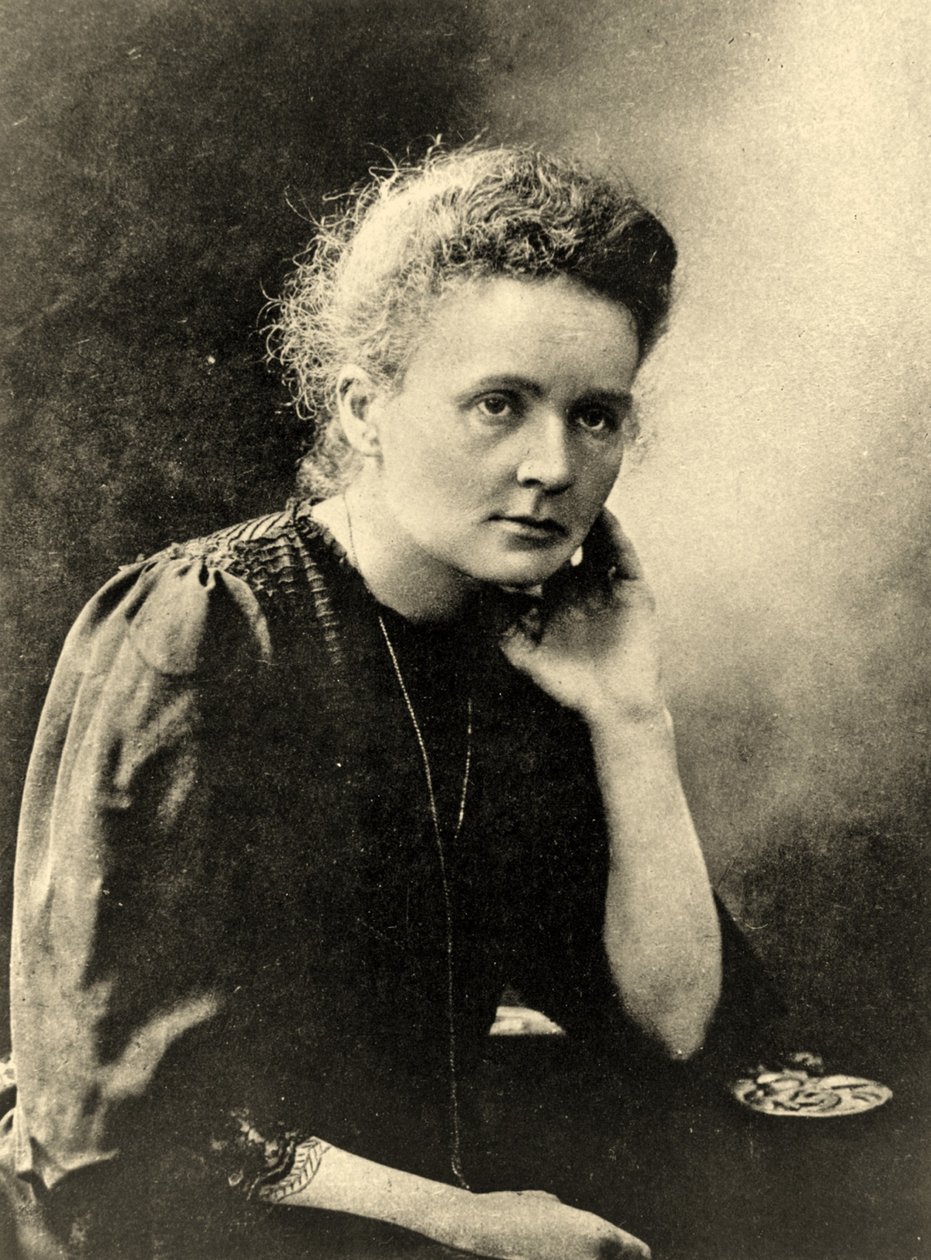 Retrato de Marie Curie c.1901 de French Photographer