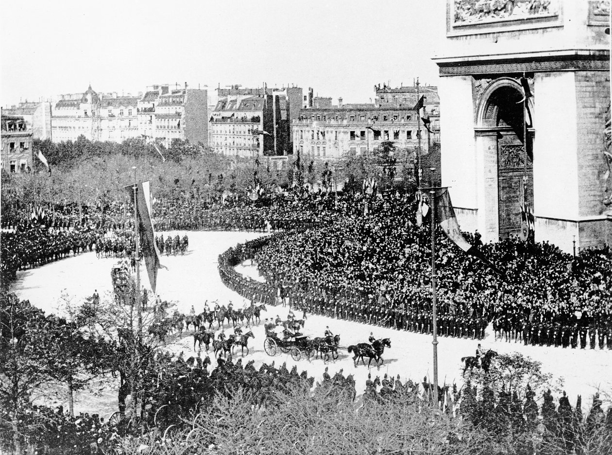 Visita del Zar Nicolás II a París, 1896 de French Photographer