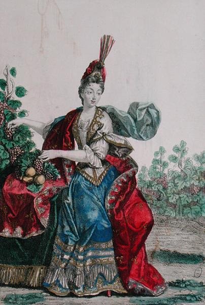 Alegoría del otoño de French School