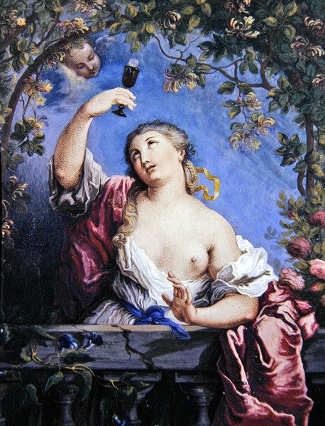 Alegoría de la virtud de French School