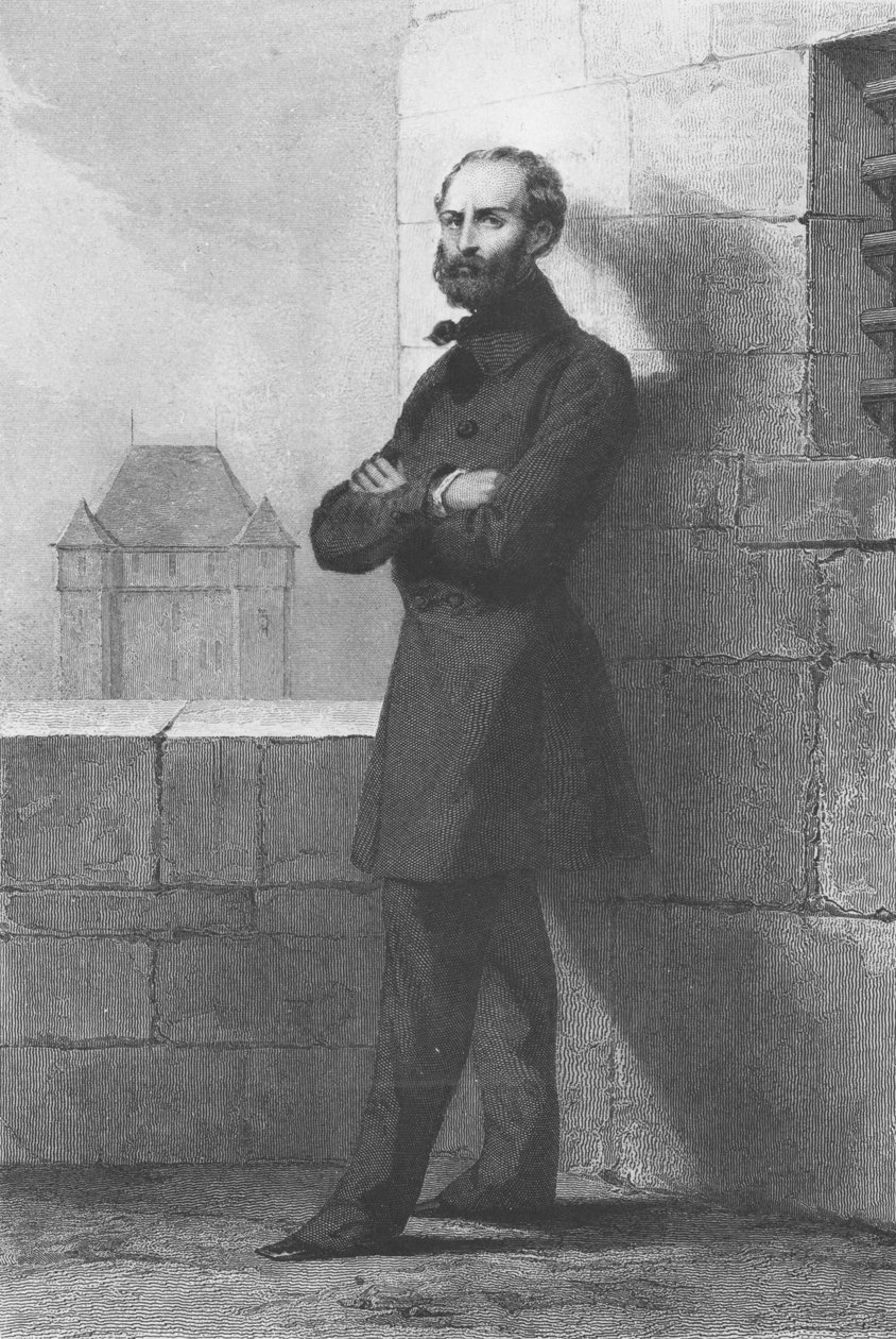 Armand Barbès, c.1848 (grabado) de French School