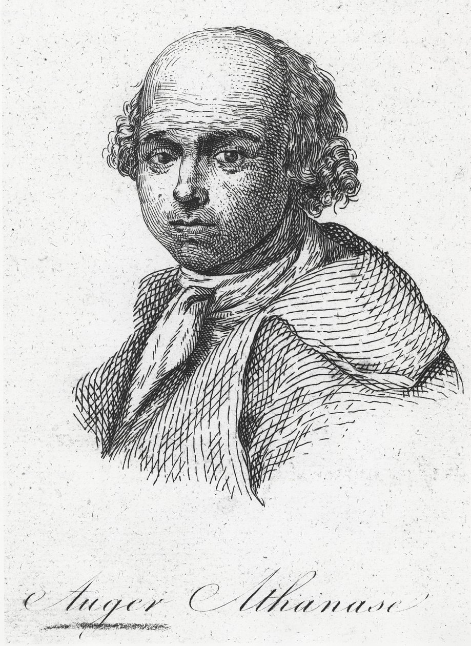 Athanase Auger (grabado) de French School
