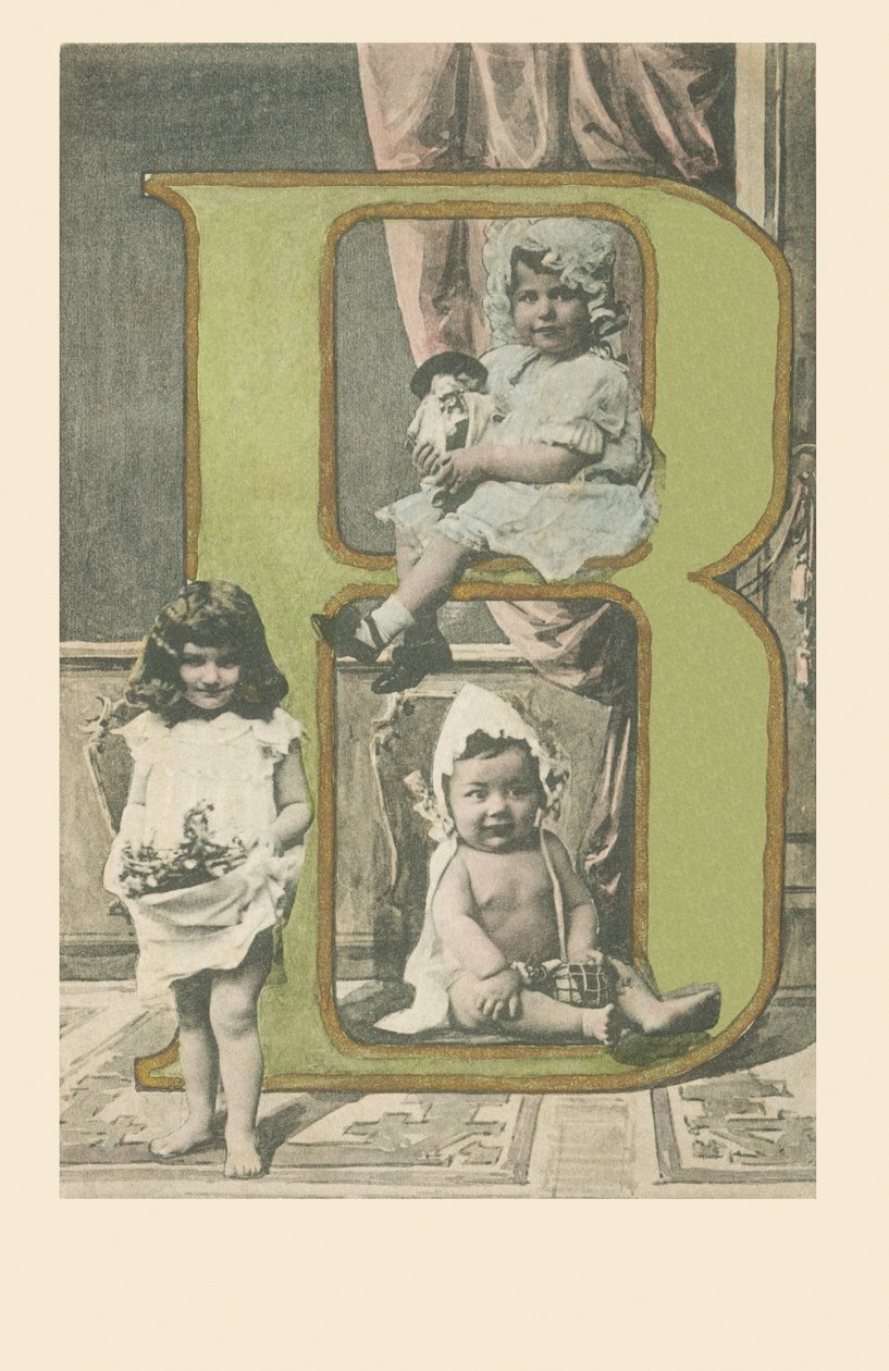 Tres niños pequeños de French School