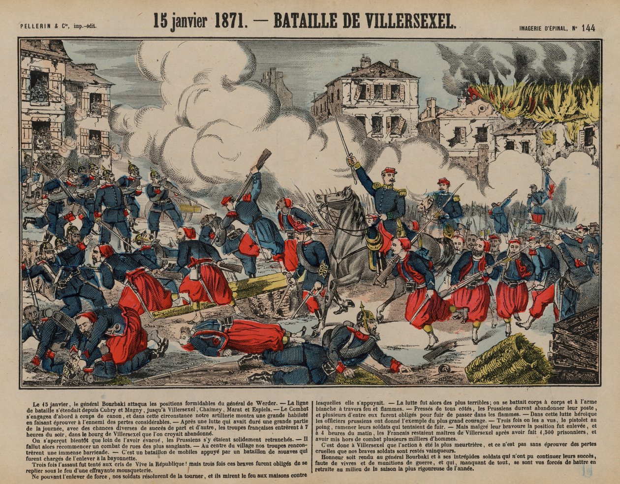 Batalla de Villersexel, Guerra Franco-Prusiana de French School