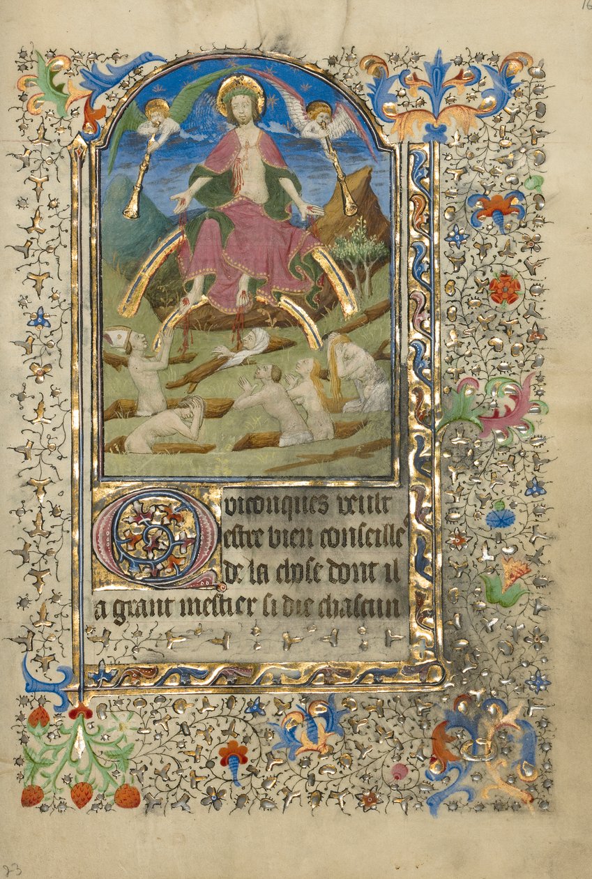 Libro de horas, c.1420-30 de French School