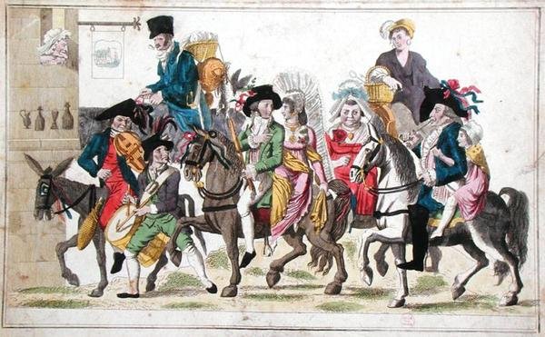 Procesión nupcial, c.1820-30 de French School