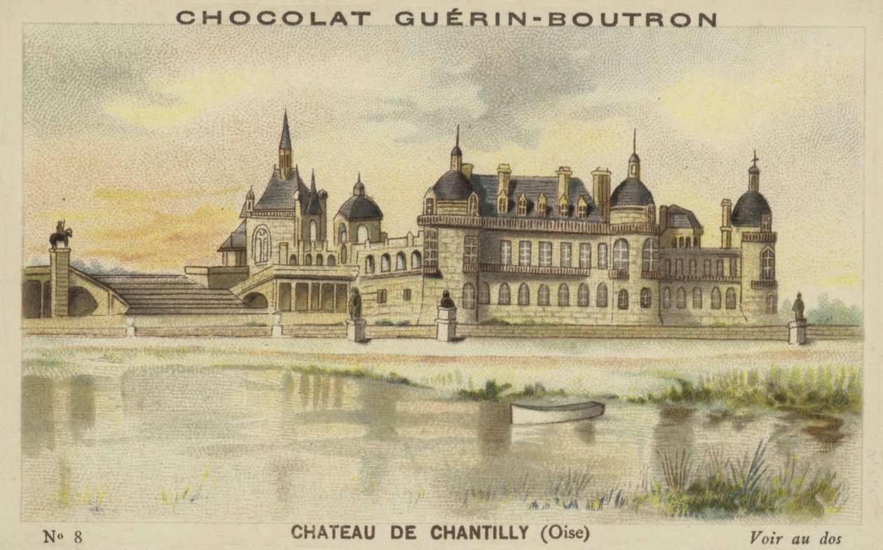 Castillo de Chantilly, Oise de French School