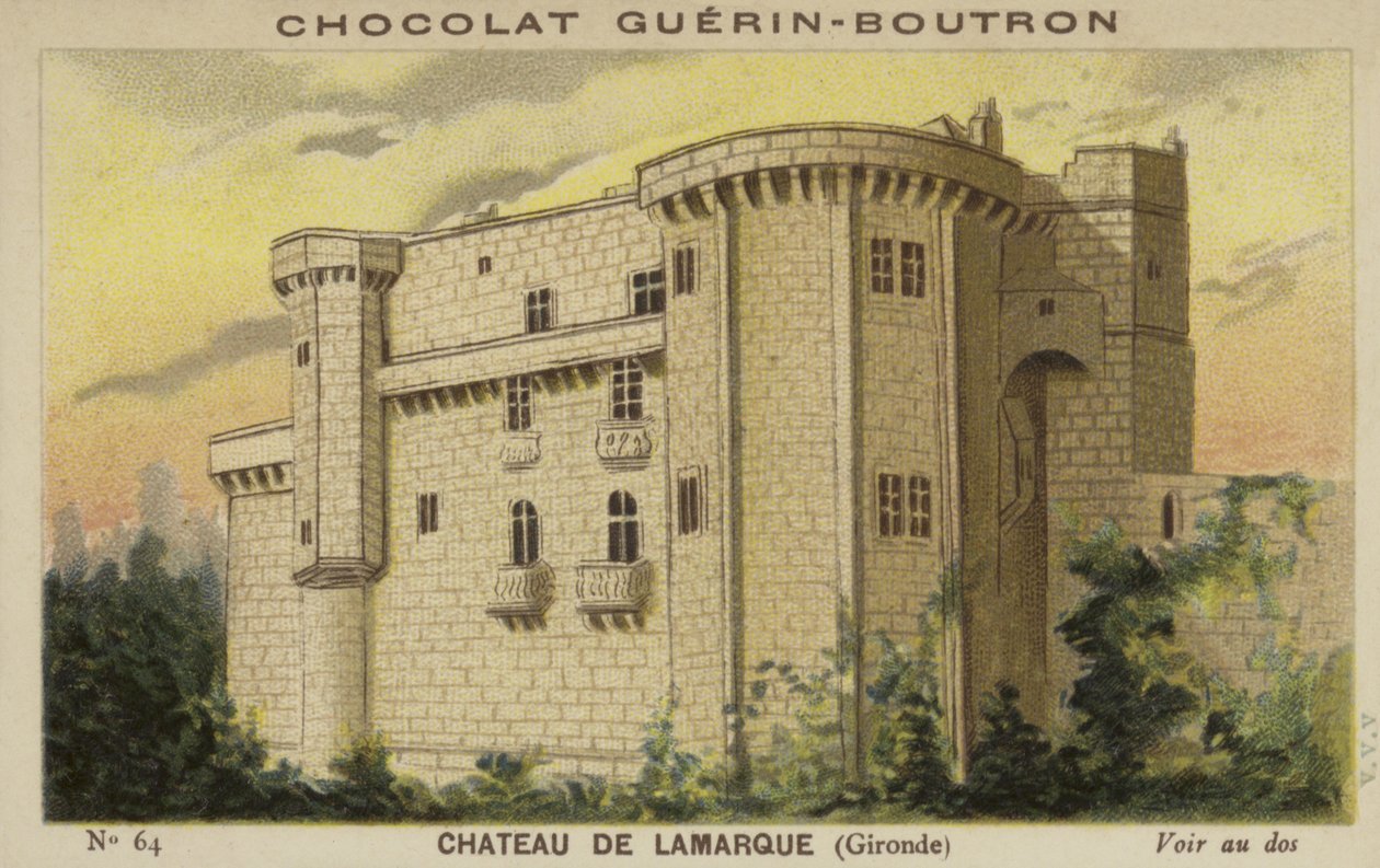 Castillo de Lamarque, Gironde de French School