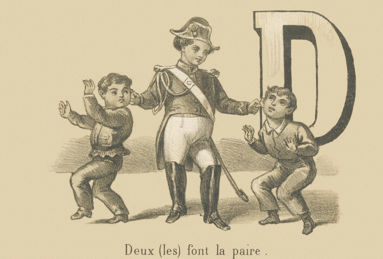 D: Dos hacen el par de French School