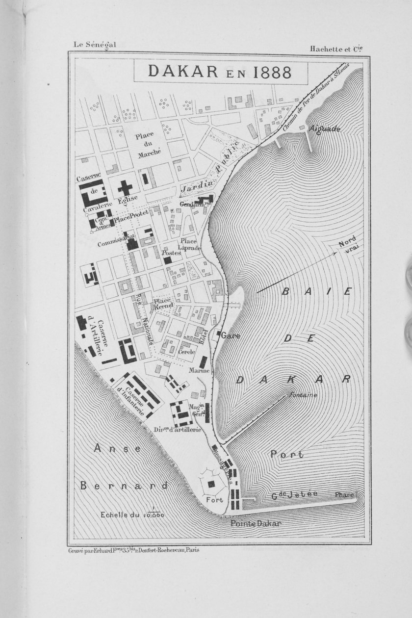 Dakar en 1888 de French School