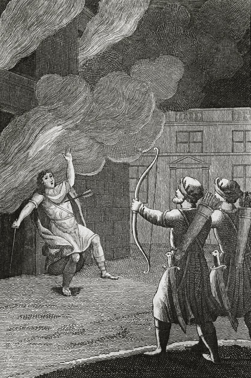 Muerte de Alcibíades de French School