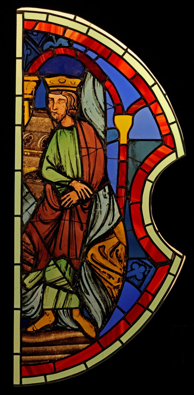 Rey sentado, ex Ste Chapelle de French School