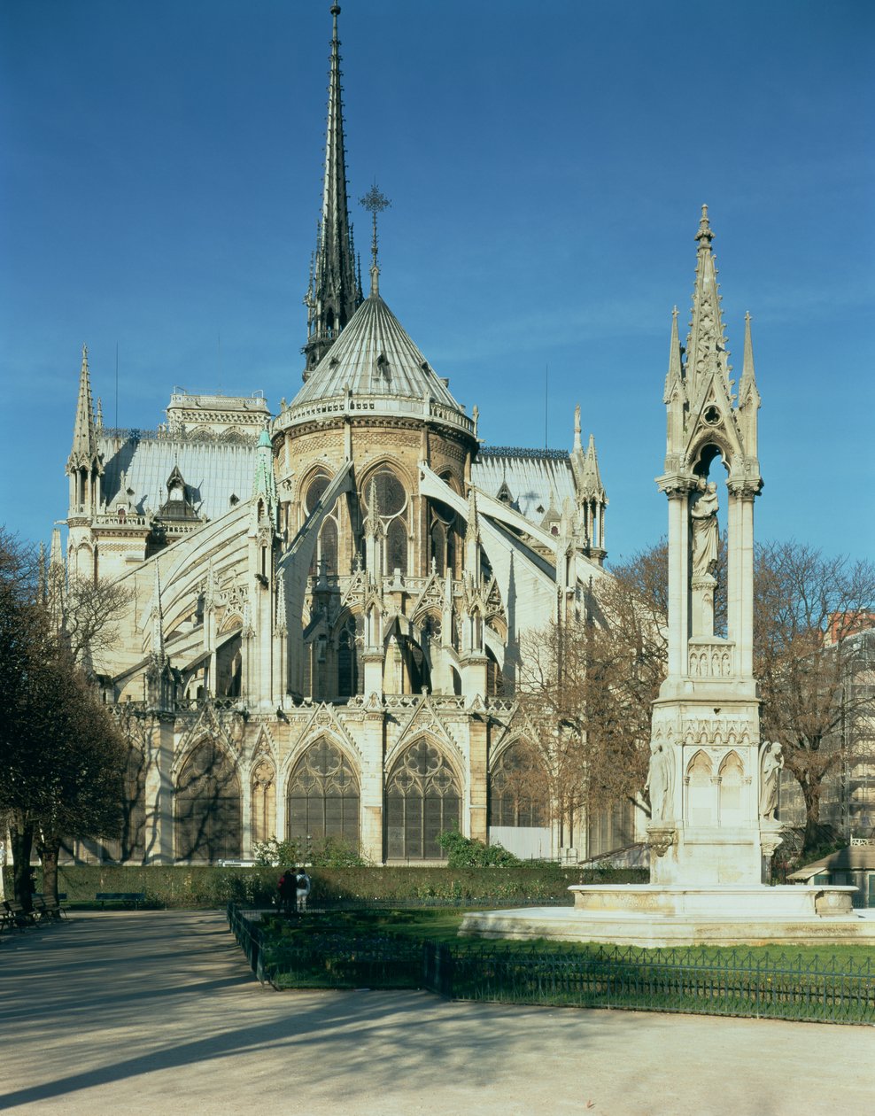 Extremo este de Notre Dame, 1163-1345 de French School