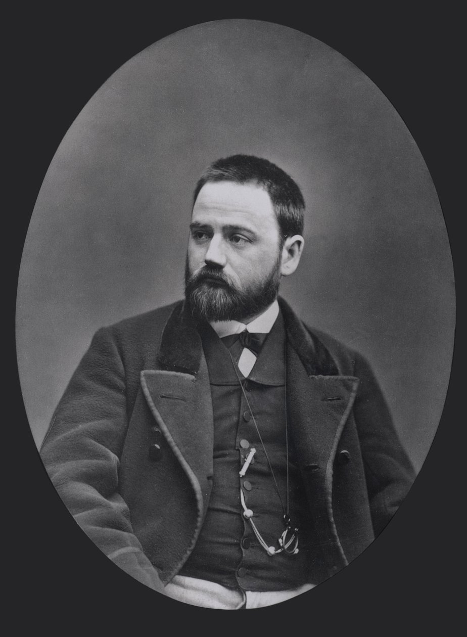 Emile Zola, c.1870-80 de French School