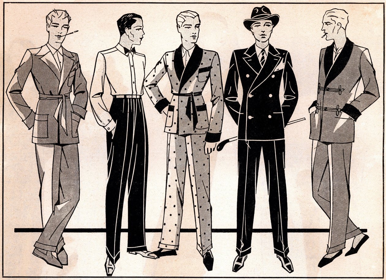 Moda masculina francesa de French School