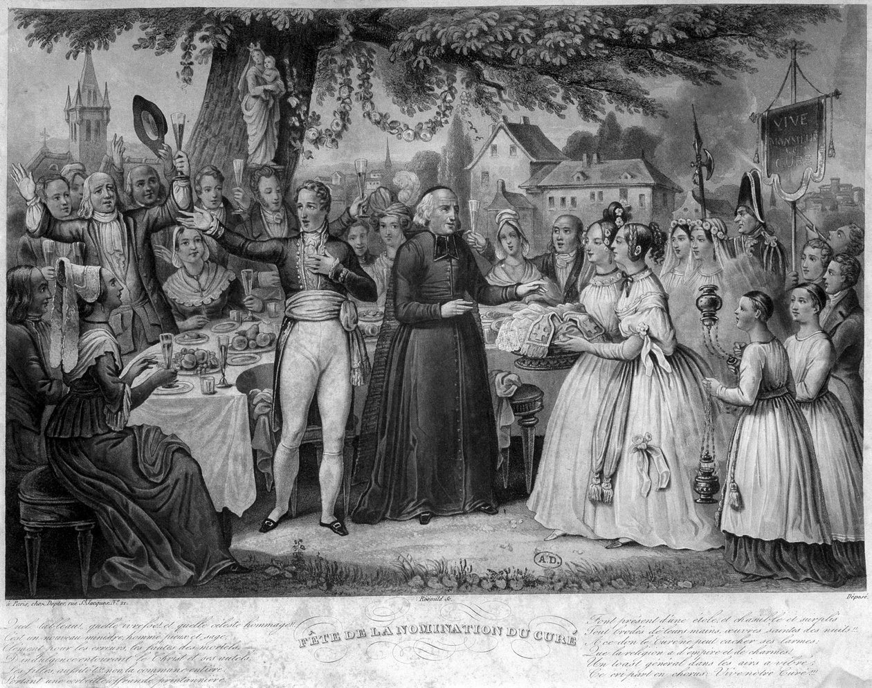 Fiesta del nombramiento del sacerdote de French School