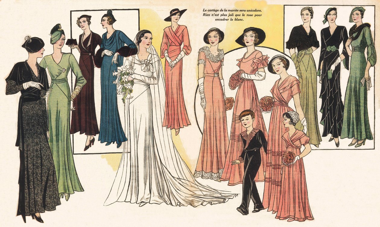 Moda femenina francesa de French School