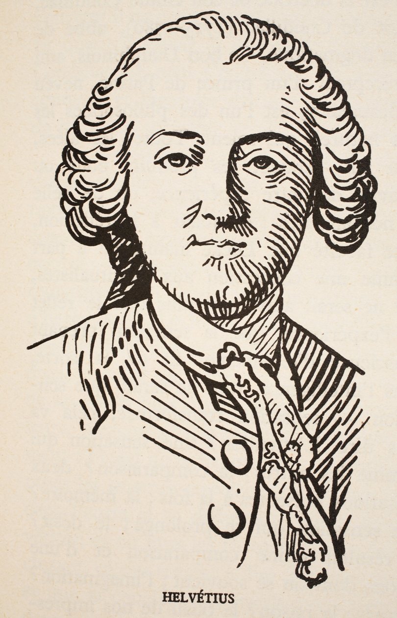 Helvetius de French School