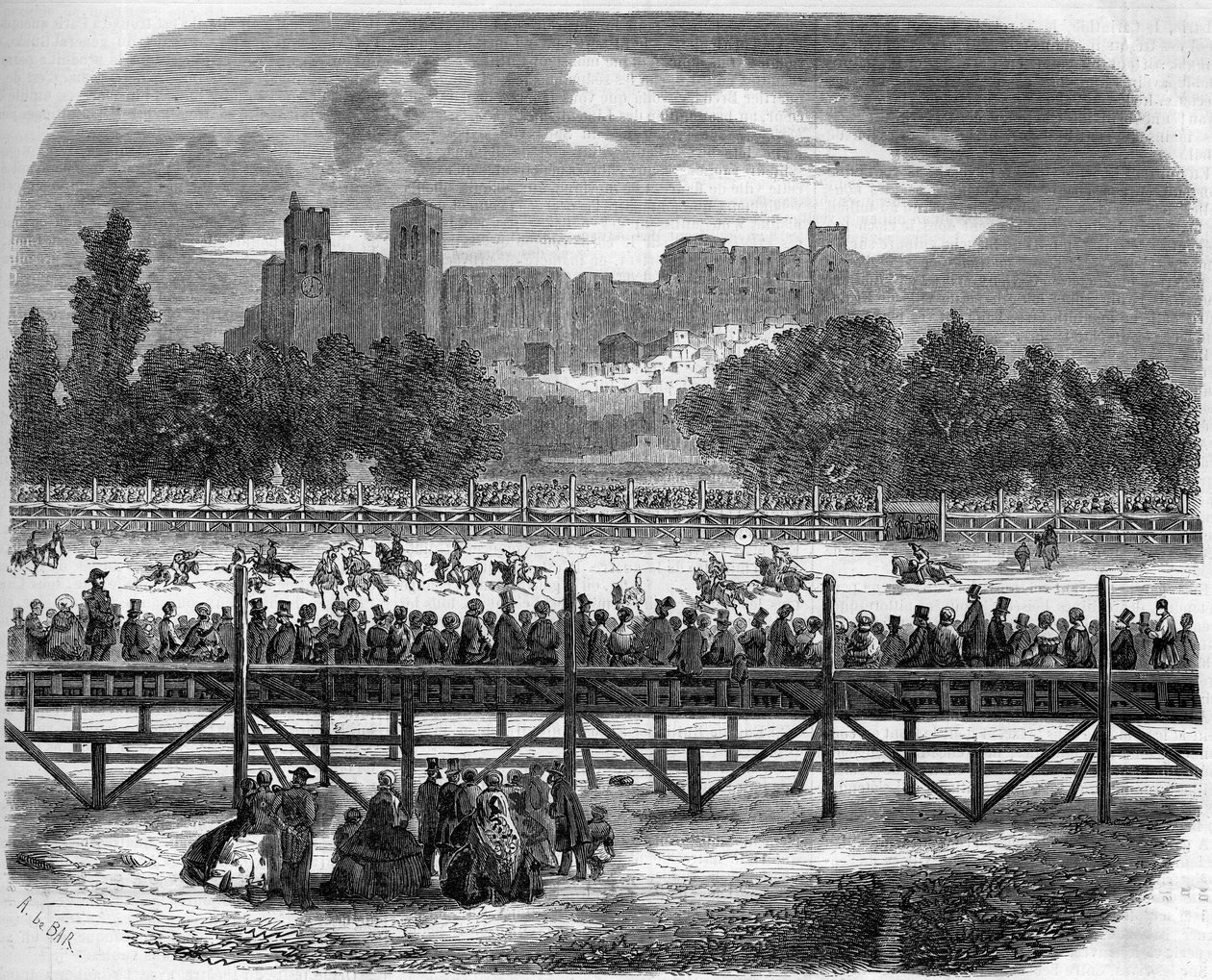 Equitación de French School