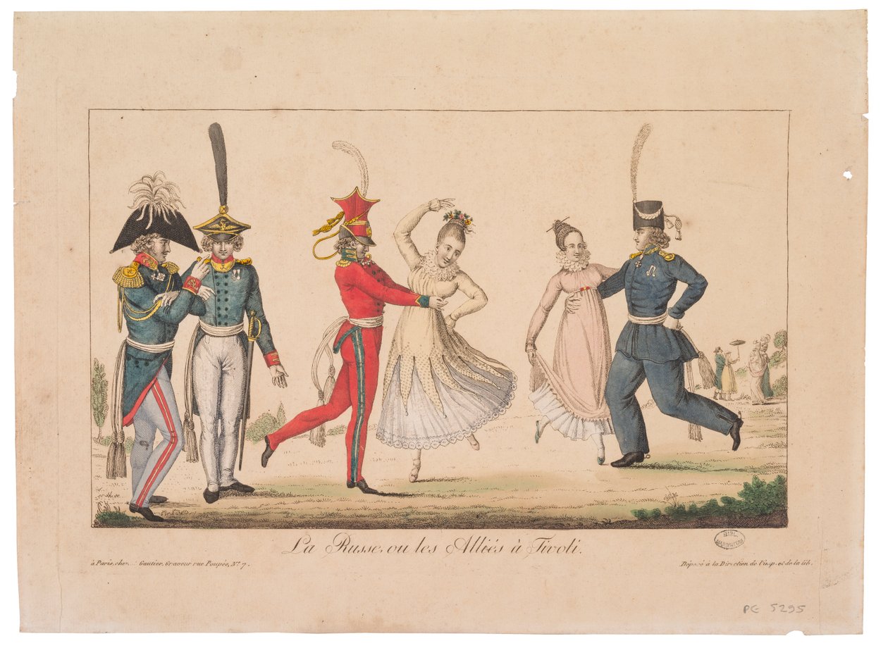 Los rusos o los aliados en Tivoli de French School