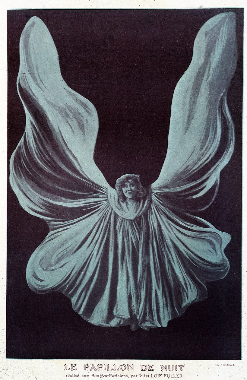 Loie Fuller - en "Fantasio" del 01/12/1912 de French School