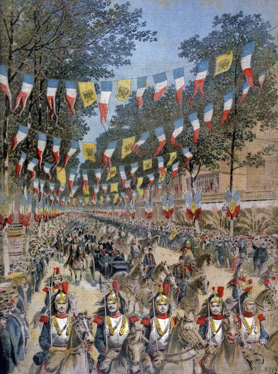 Nicolás Romanov en Niza de French School