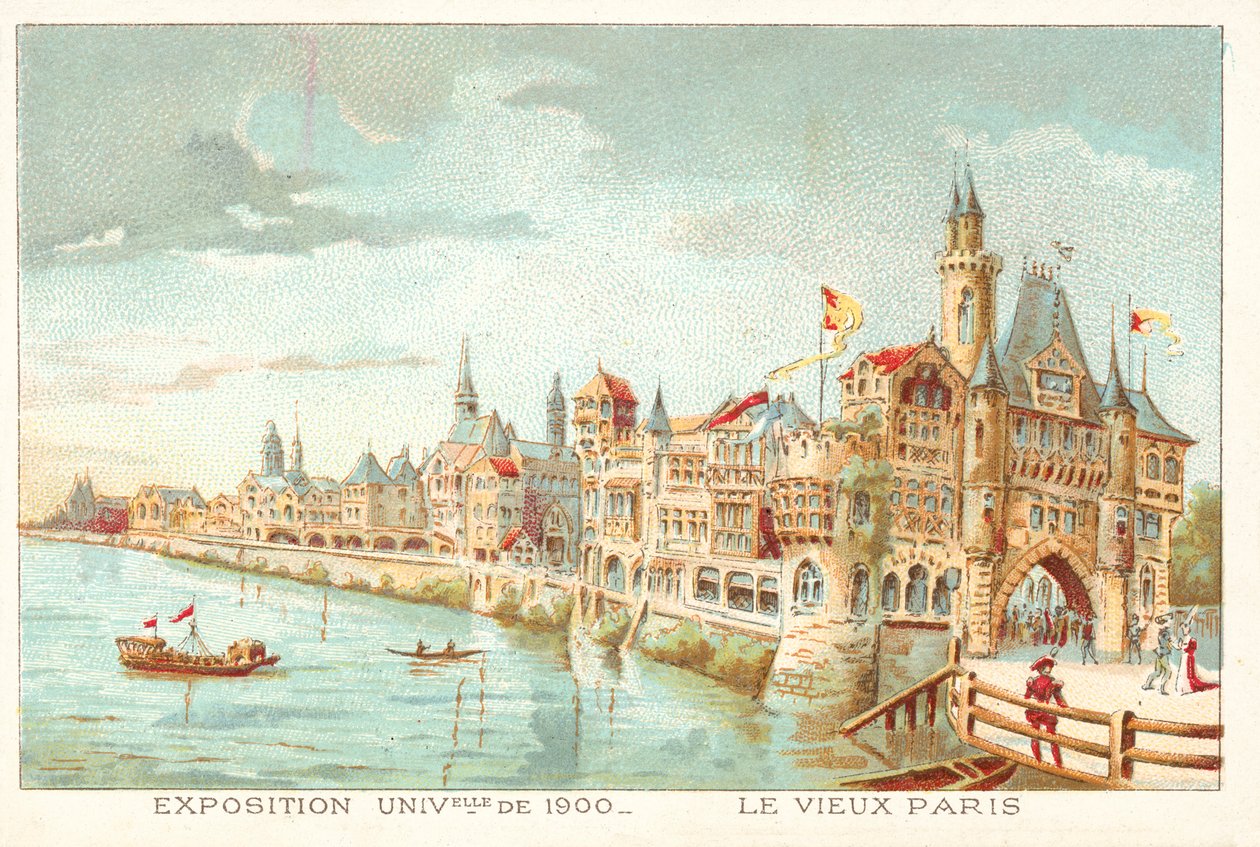 Viejo París, Exposición Universal 1900, París de French School