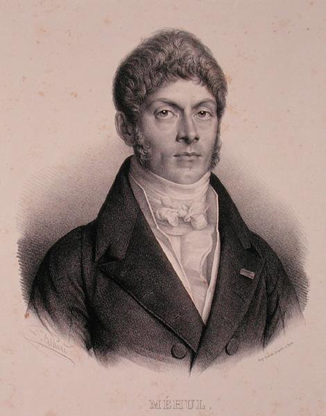 Retrato de Etienne-Nicolas Mehul (1763-1817) de French School