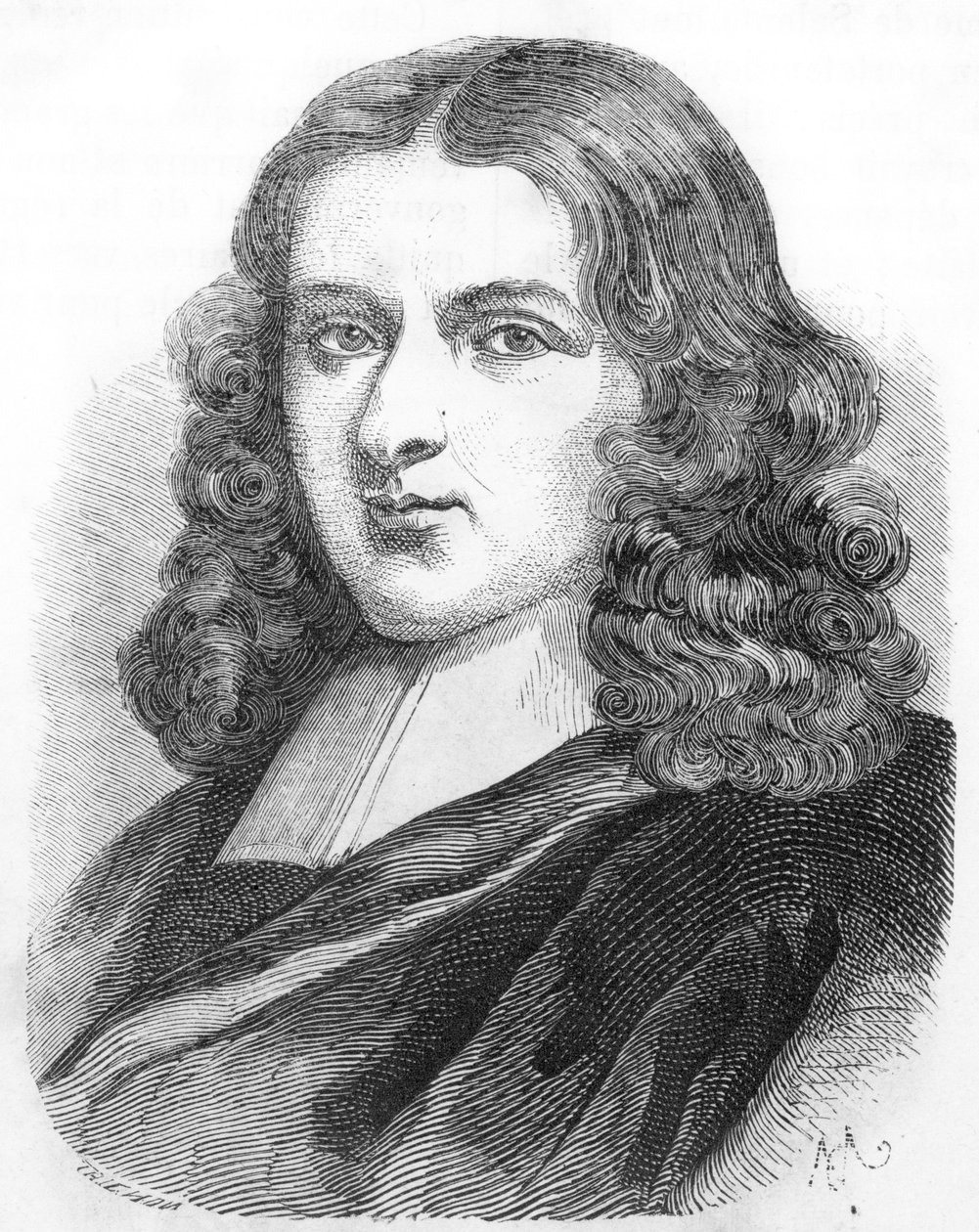 Retrato de Pierre Bayle (1647-1706) de French School