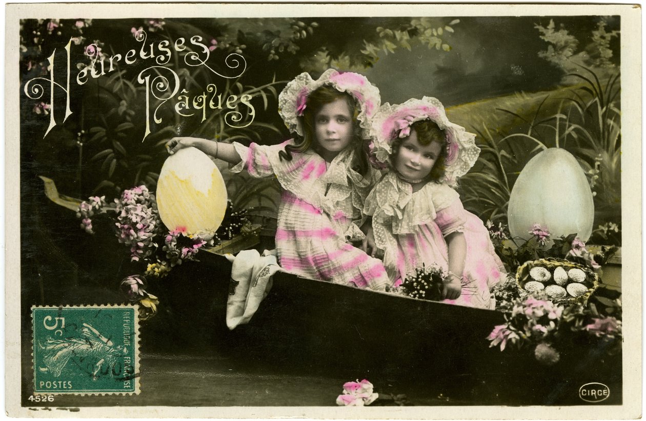 Postal: Feliz Pascua de French School